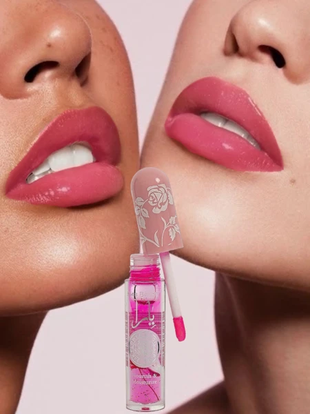 Aurora Bella Rosa - Creamy lip gloss with a rejuvenating effect
