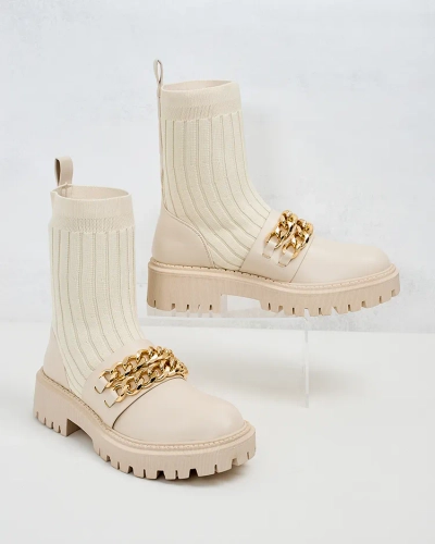 Royalfashion Элегантные женские сапоги с орнаментом Olluf