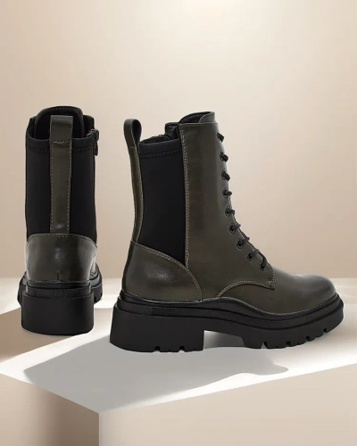 Royalfashion Women's workery boots Rinnoc