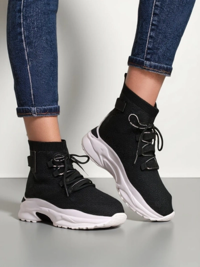 Royalfashion Women's high sports sneakers Lorietea