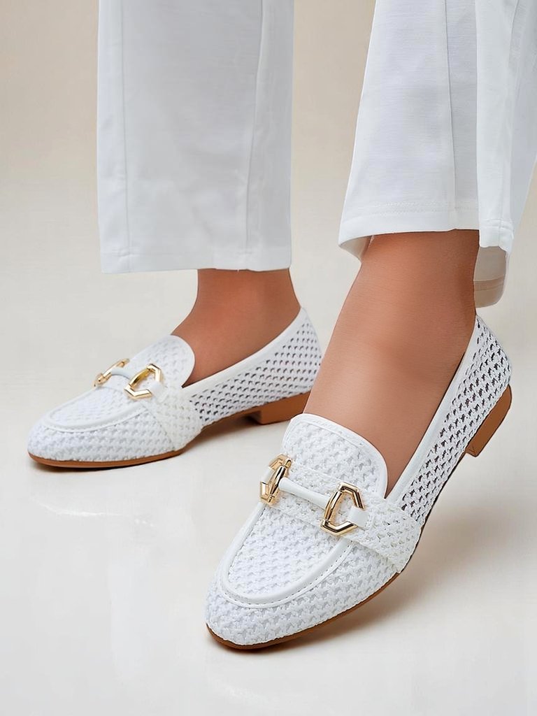 Royalfashion Ажурные женские мокасины Sallim