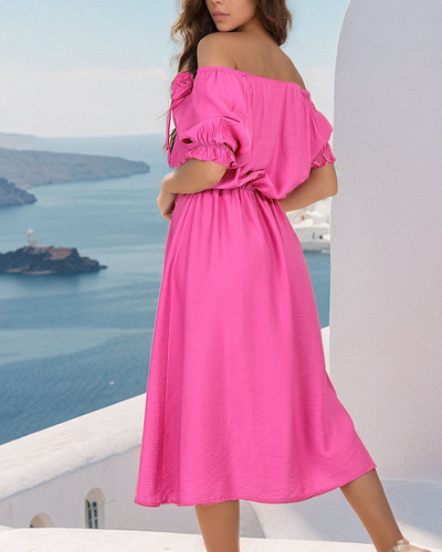 Royalfashion Women's midi dress a'la hiszpanka