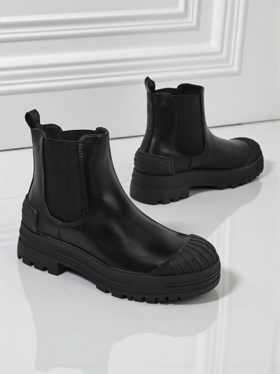 Amber Veil Platform Boots