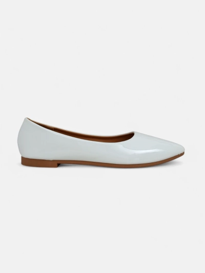 Royalfashion Women's patent ballet flats Aramiese