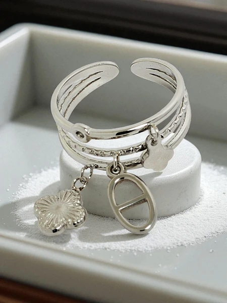 Dolce Vita bangle bracelet with decorative charms