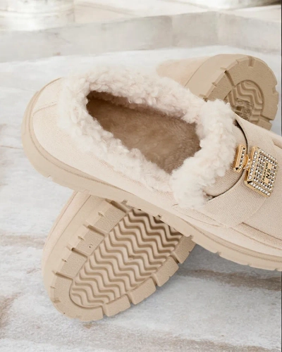 Royalfashion Women's insulated moccasins Viserr