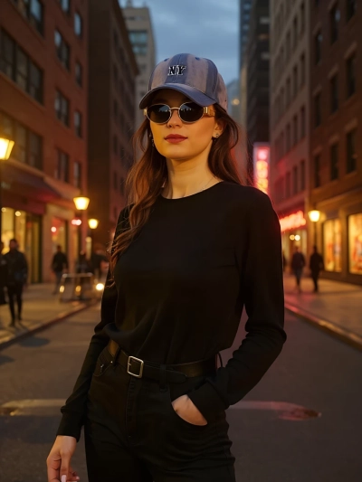 Royalfashion Unisex NY cepure