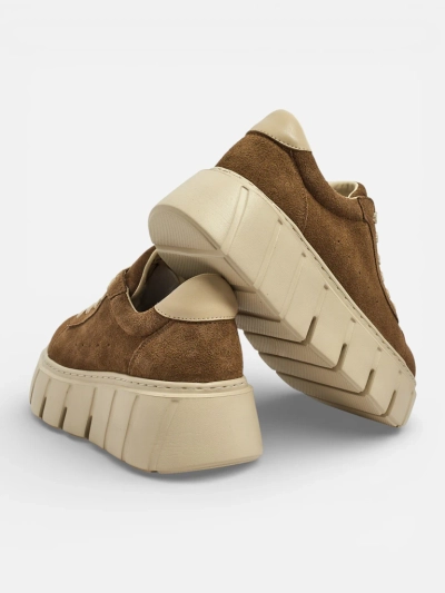 Sportowe sneakersy damskie ze skóry naturalnej Eller