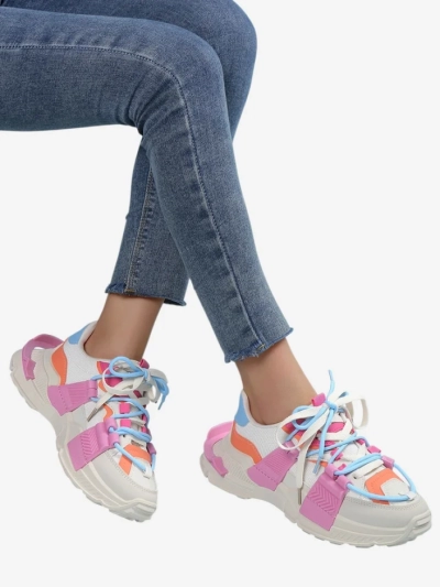 Кроссовки Royalfashion для женщин с резиновыми вставками Bubble