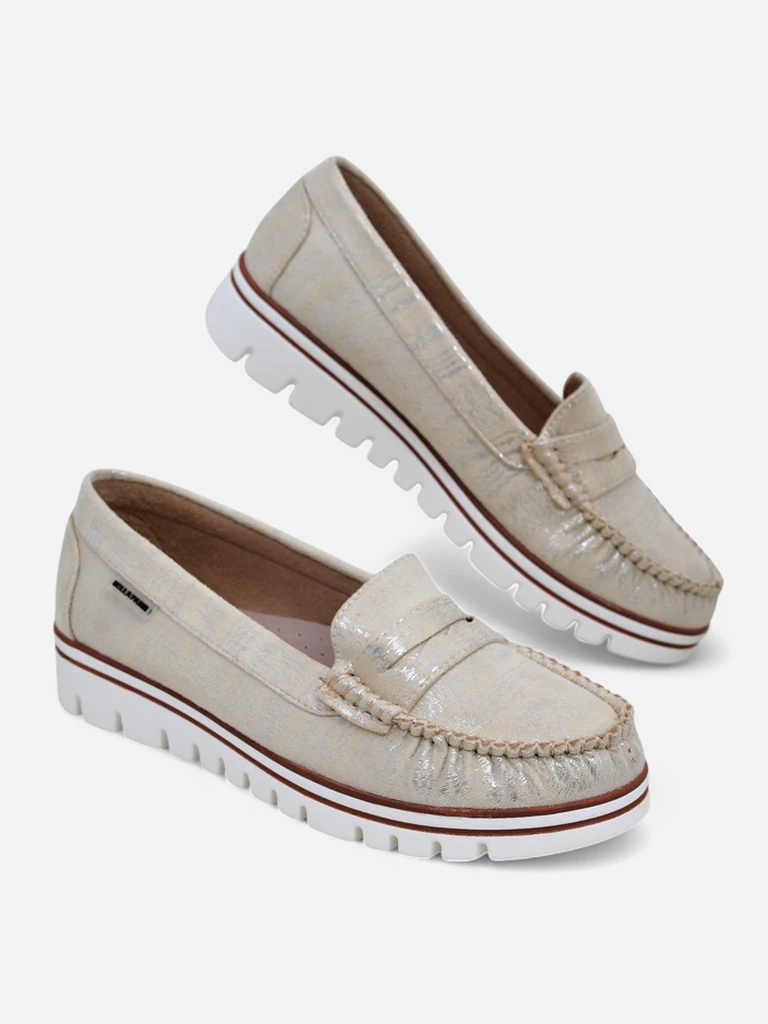 Royalfashion Женские экозамшевые мокасины Bellisse