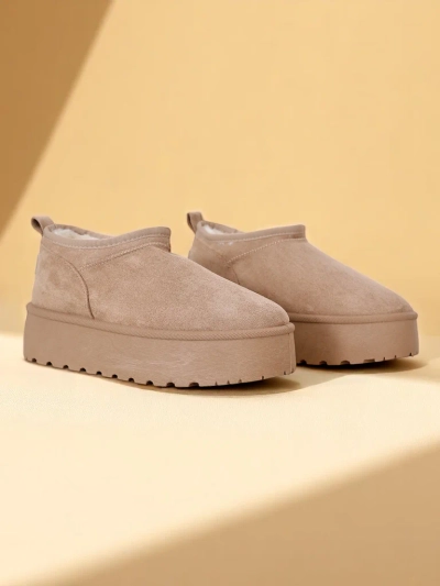 Royalfashion Sieviešu īsie zābaki a'la sniega zābaki Ozozi