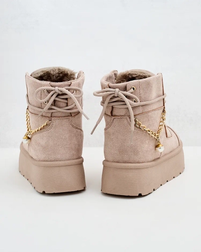 Royalfashion Женские ботинки на шнуровке Woruces