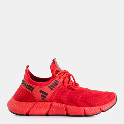 Red men's sports shoes Gagik - Footwear