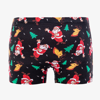 Black Christmas men's boxer shorts - Underwear