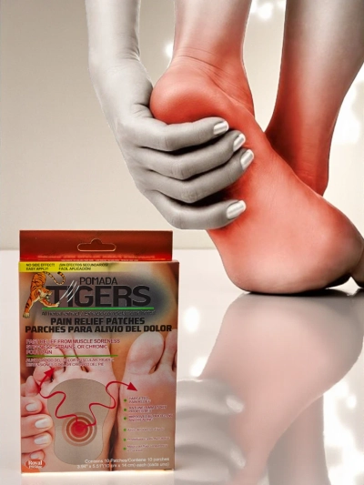 Обезболивающие пластыри для ног 10 штук