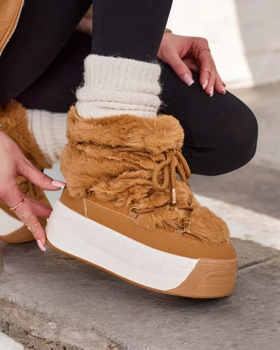 Royalfashion Women's Snow Boots Rozuri