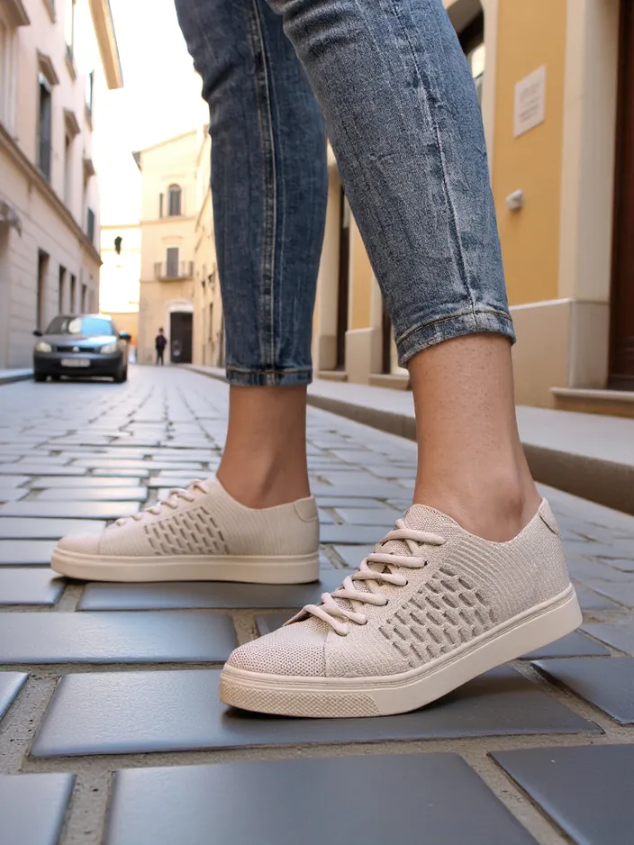 Royalfashion Women's fabric sports shoes Norbiese