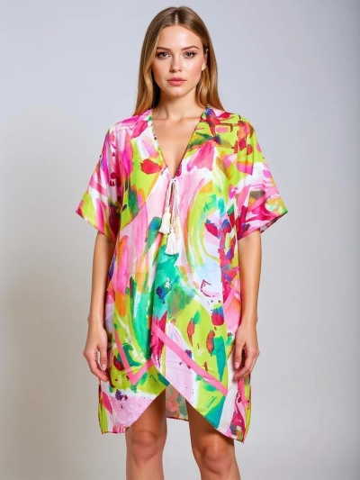 Royalfashion Парео - Женская летняя пляжная туника с узорчатым дизайном Wild Coast