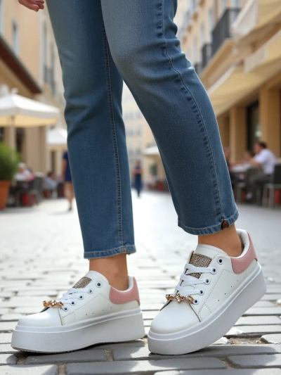 Royalfashion Women's sport sneakers Tenzorus
