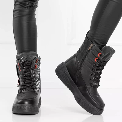 OUTLET Black women's Nakasha snow boots - Footwear