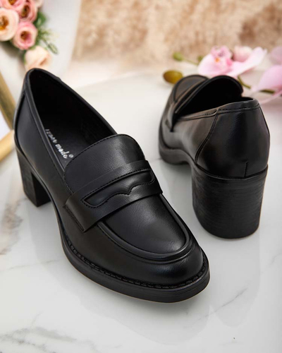 Royalfashion Женские мокасины на высокой стойке Lipo