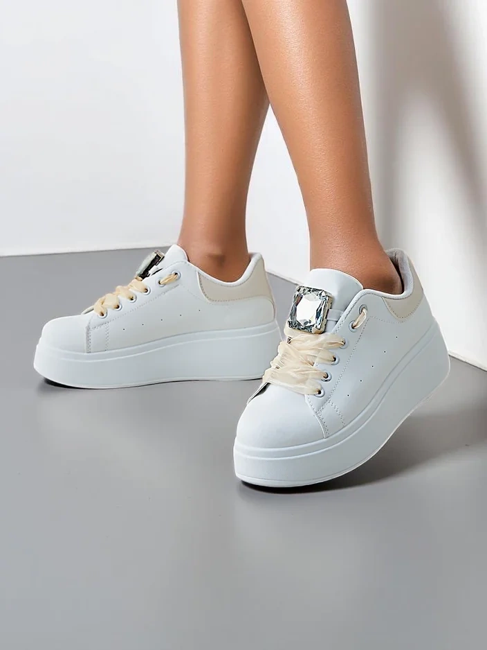 Женские спортивные кроссовки на платформе Royalfashion Safirrat