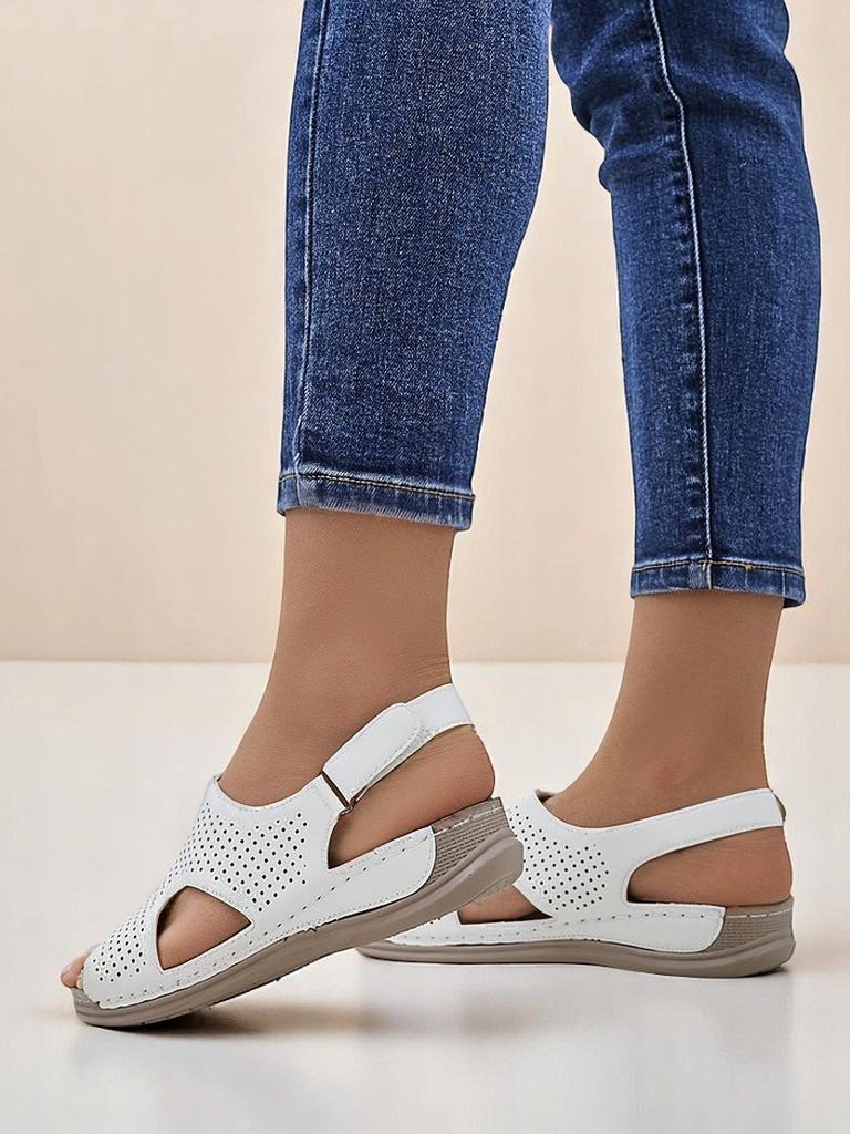 Royalfashion Sieviešu perforētās sandales Leminni