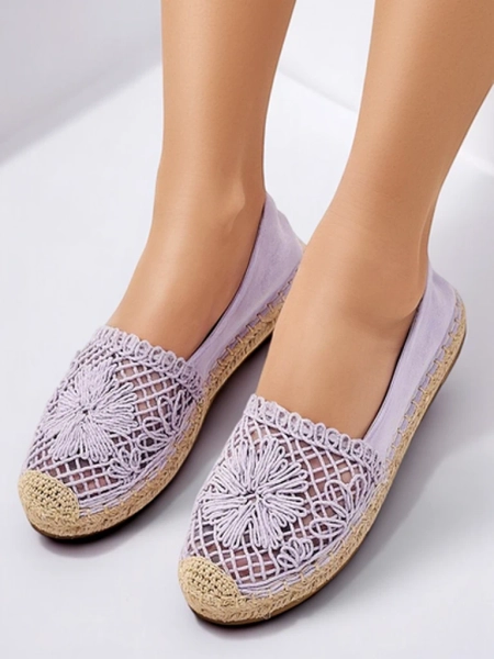 Royalfashion Sieviešu perforētie espadrilles Verela