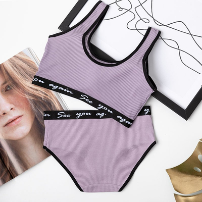 Violets sieviešu sporta apakšveļas komplekts - Apakšveļa