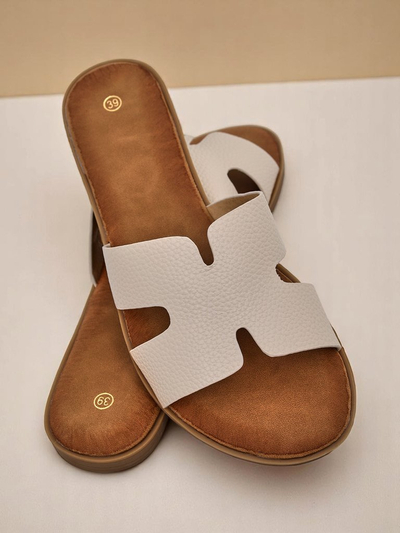 Royalfashion Sieviešu plakanas zoles čības Ikdienas stils