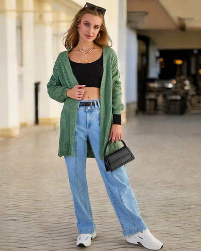 Royalfashion Fuchsia women's bedspread sweater