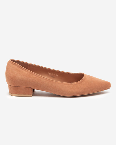 Light brown pumps with flat heels Czinni - Footwear