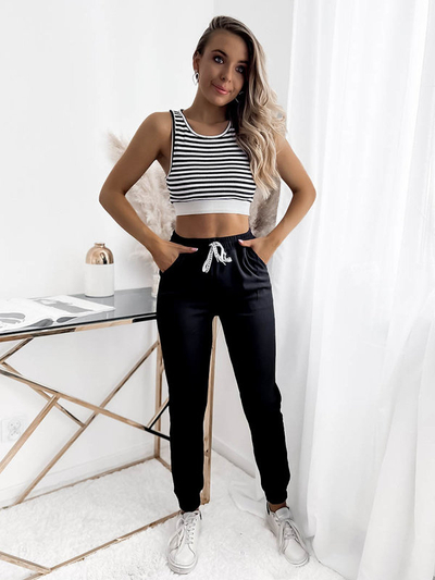 Melni sieviešu treniņtērpi PLUS SIZE- Apģērbi