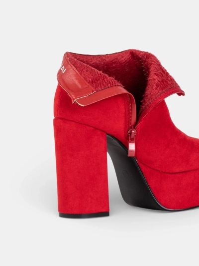 Red Allia high stiletto boots - Footwear