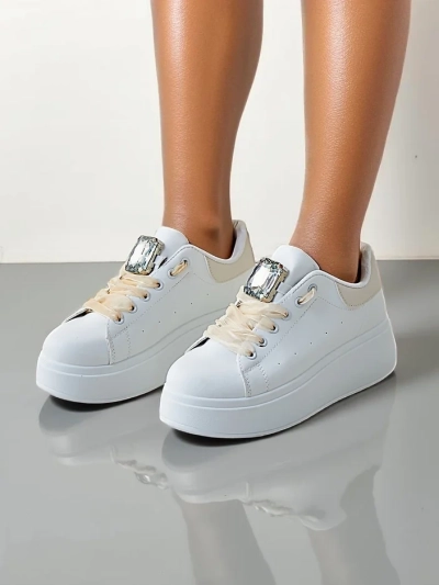 Женские спортивные кроссовки на платформе Royalfashion Safirrat