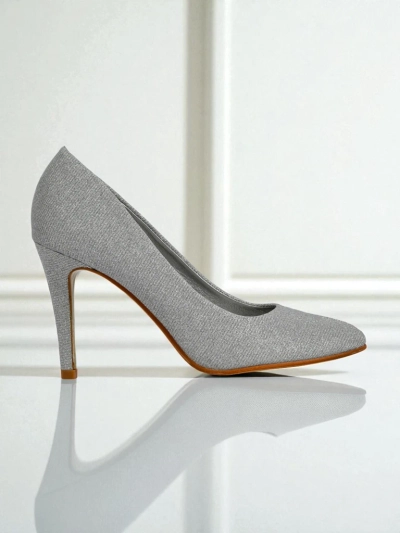 Royalfashion Glitter sieviešu stiletto papēži Enen