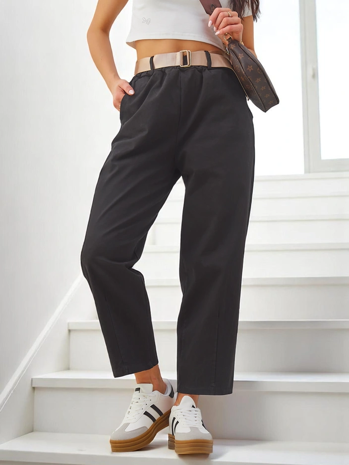 Royalfashion Хлопковые прямые женские брюки