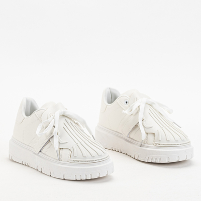 OUTLET White women's sports sneakers Sumikoa - Footwear