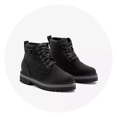 OUTLET Black women's hiking boots Endseio - Footwear