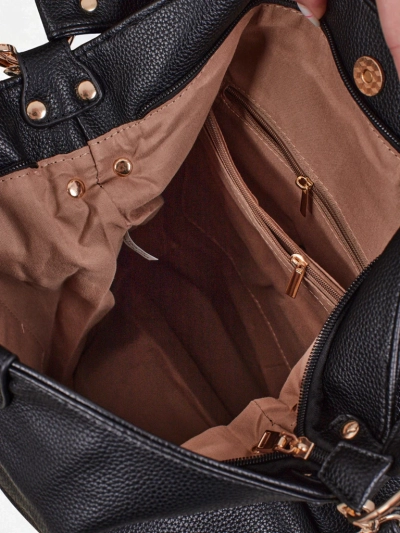 Velinda Score Women's Eco-Leather Shopper Bag