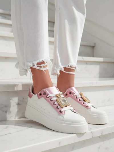 Moderna Eleganza Golden Women's Shoes