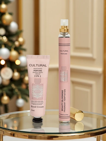 Inspired Women's Perfume & Hand Cream Set Arab Pink