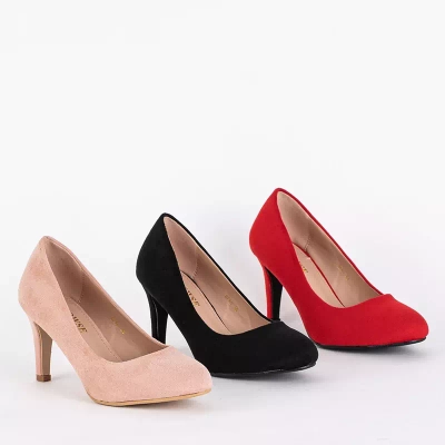 OUTLET Classic powder pumps on a Hikka heel - Footwear