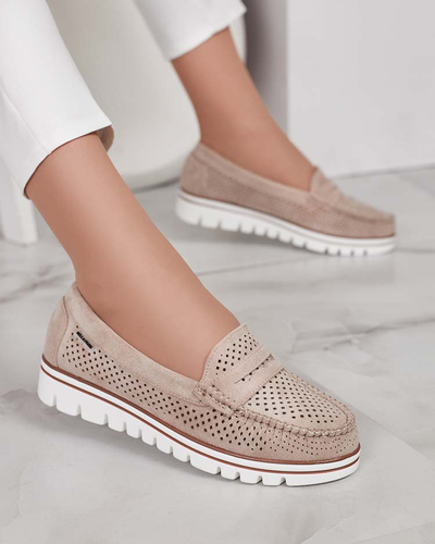 Royalfashion Ажурные женские мокасины Leteller