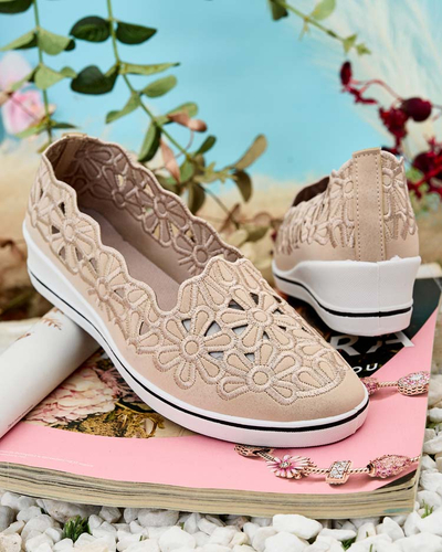 Royalfashion Women's low-heeled half shoes Dellio