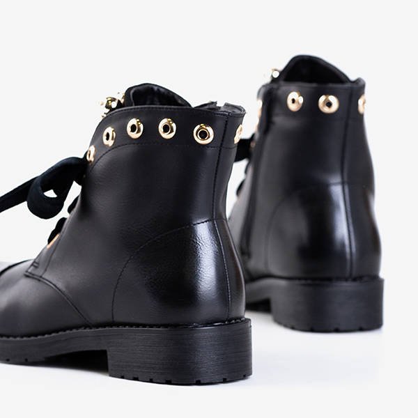 Black bags with Havelte decorations - Footwear