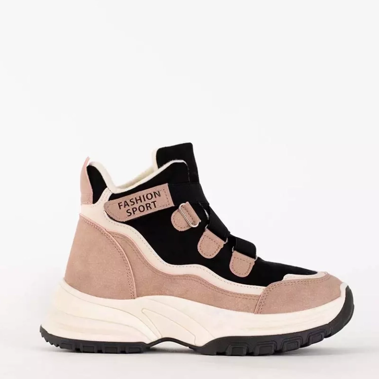 OUTLET Filippa pink insulated women's sports shoes - Footwear