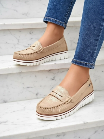 Royalfashion Women's eco suede moccasins Bellisse