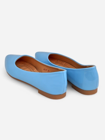 Royalfashion Women's patent ballet flats Aramiese