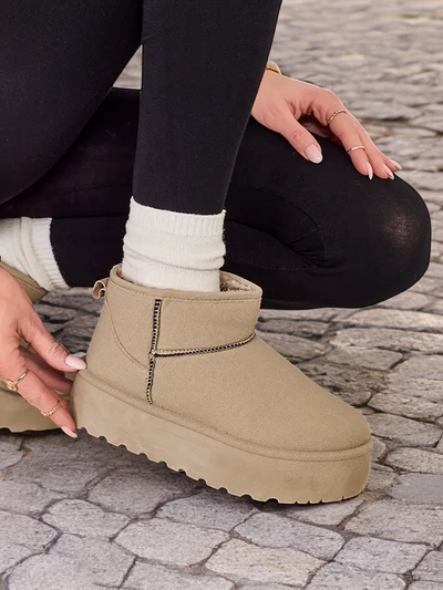 Royalfashion Short boots women's snow boots Wiebi